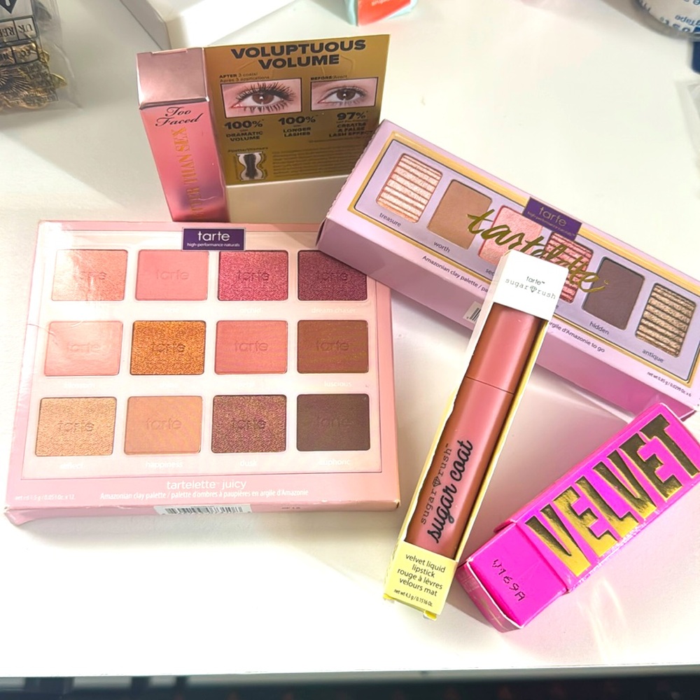 Tarte, Too Faced & Jeffery Star Velvet